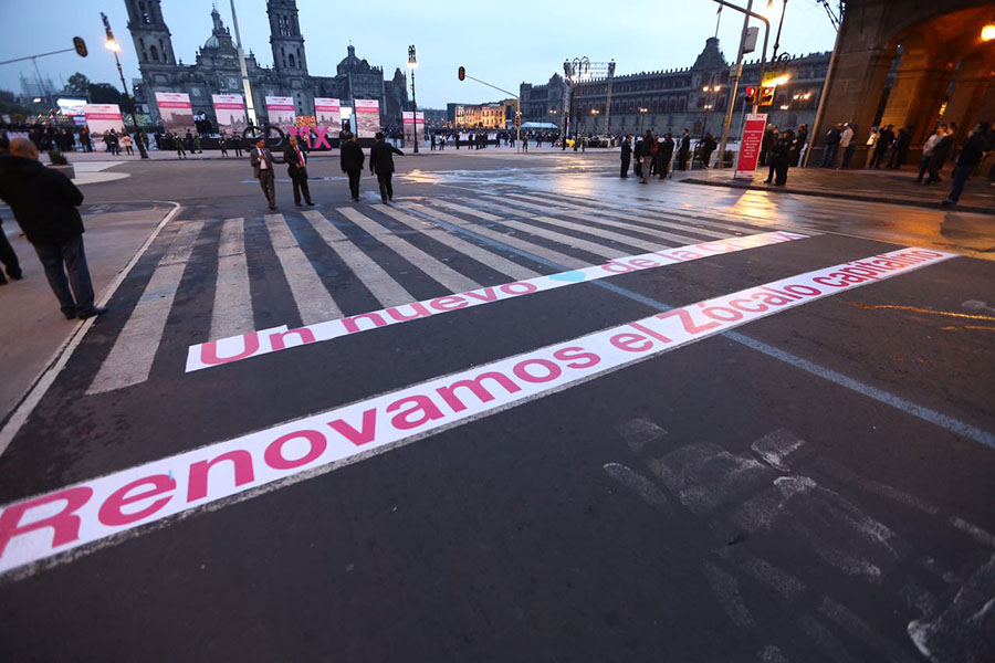 Recobra Zócalo plenitud, grandeza y majestuosidad; lugar de orgullo para los mexicanos