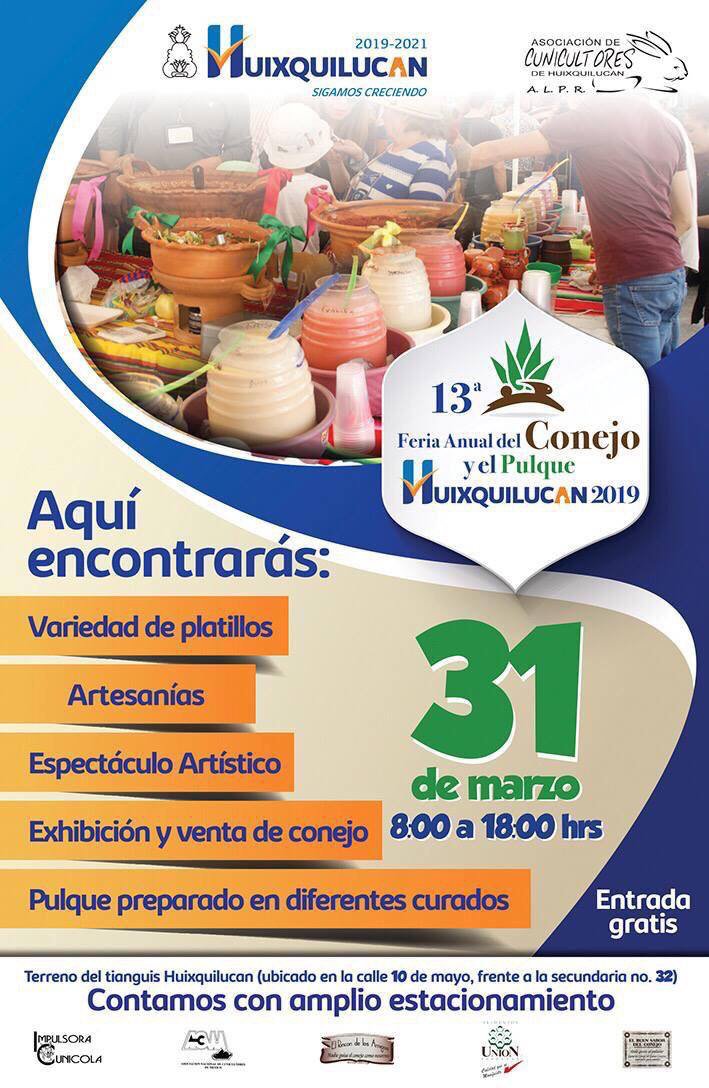 Feria del Conejo y Pulque en Huixquilucan