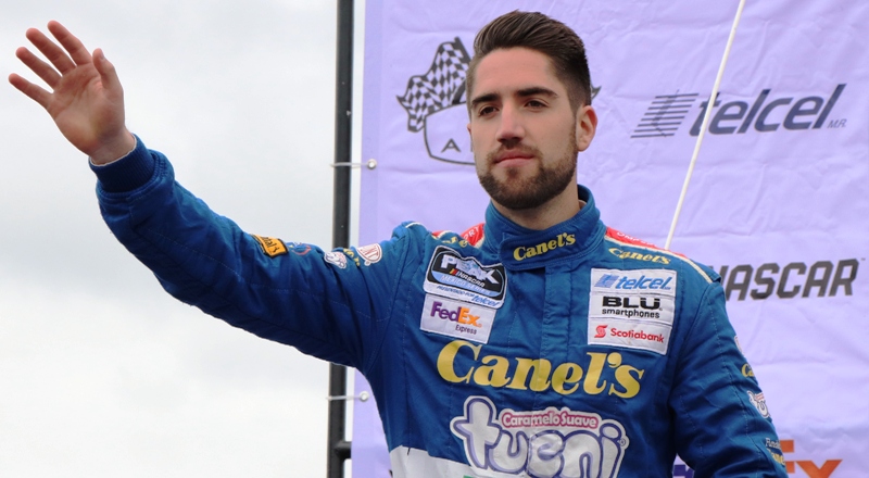 Rubén García inicia actividades con representación de Nascar Peak México en Europa