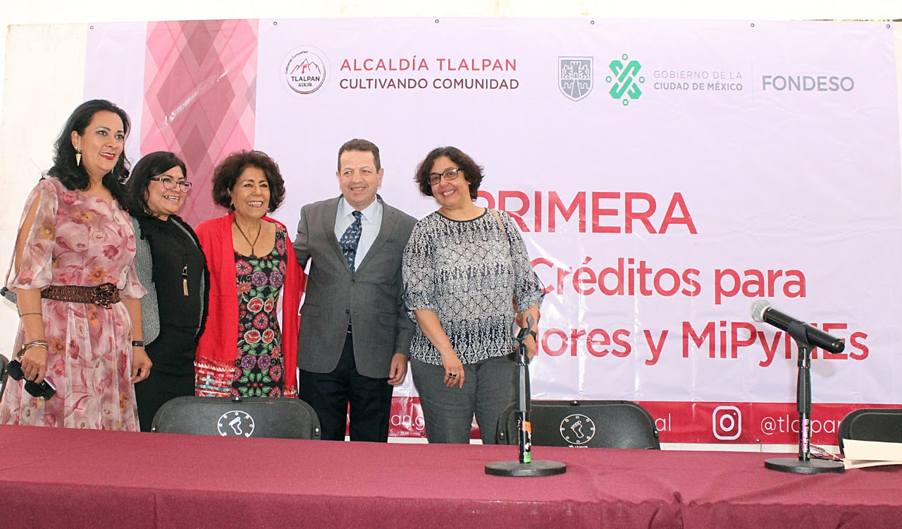 Gobierno de la CDMX y Tlalpan realizan Primera Feria de Créditos para Emprendedores y MIPyMES