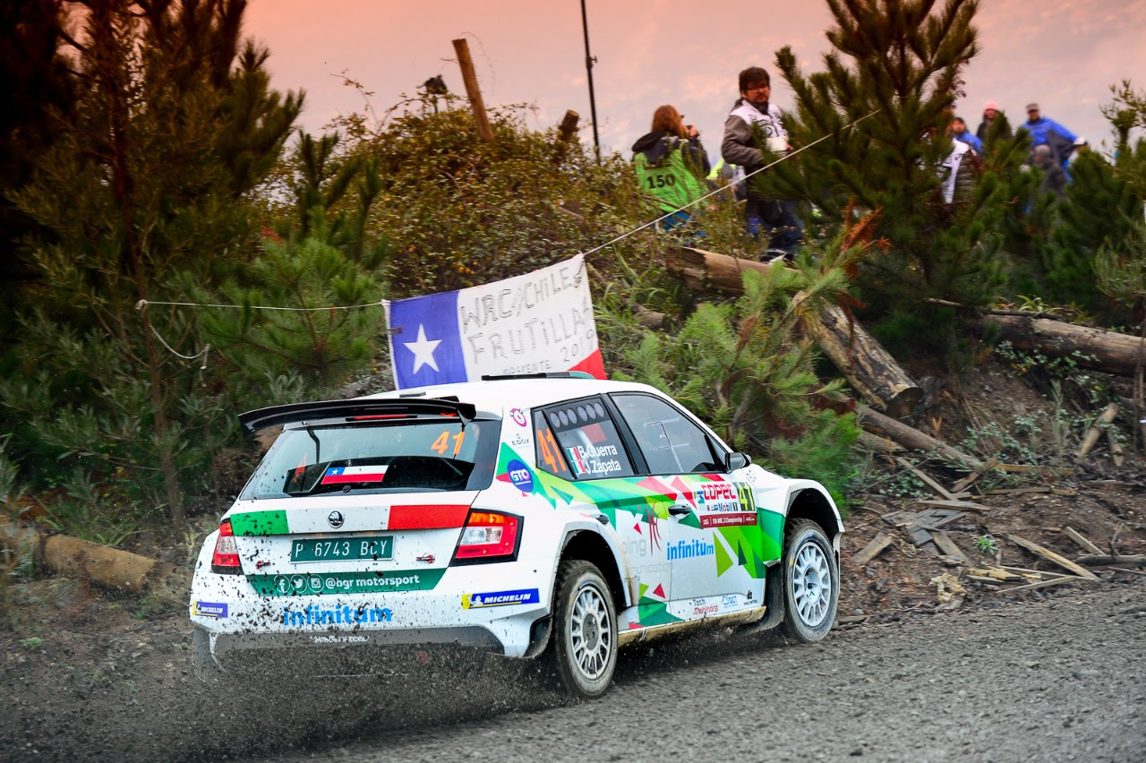 Arranca Benito Guerra la búsqueda del triunfo en el Rally Chile 2019