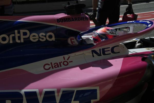 Difícil primer día de ensayos para Checo Pérez en el Circuito de Barcelona-Cataluña