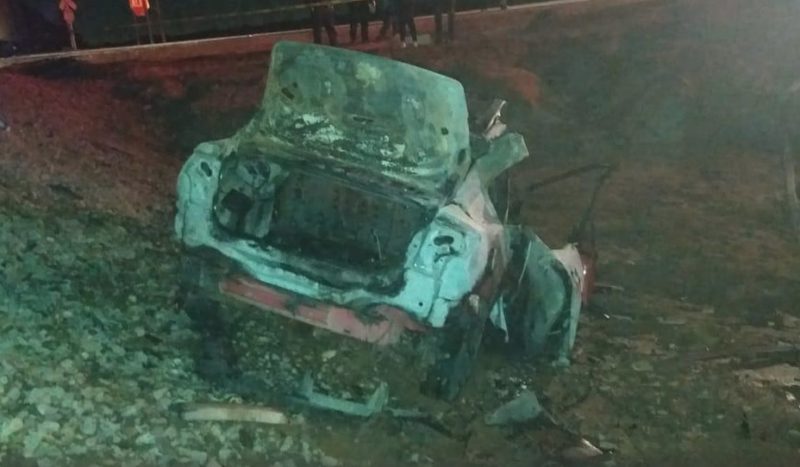 Auto golpeado por un tren, mueren tres mujeres