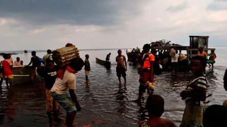 Al menos 45 muertos por naufragio en el Congo