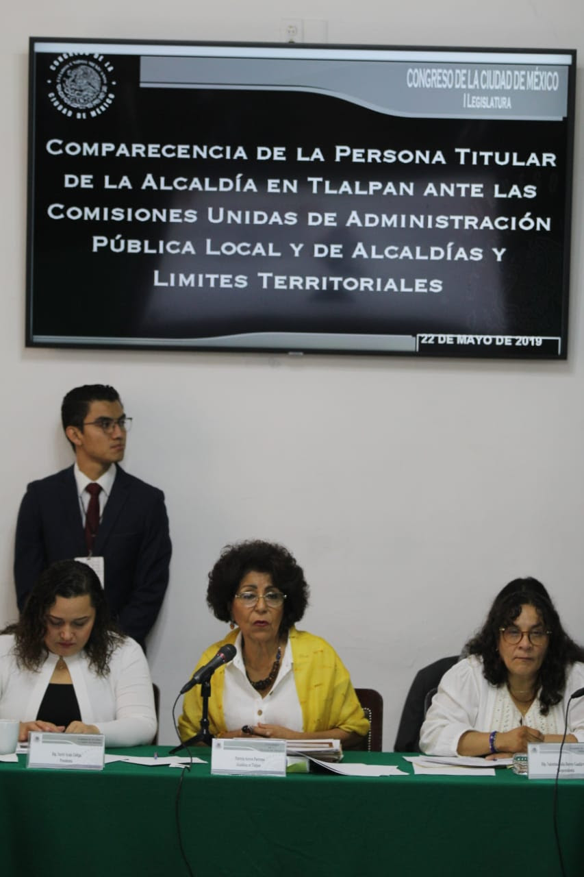 Aceves Pastrana comparece ante Congreso de la CDMX