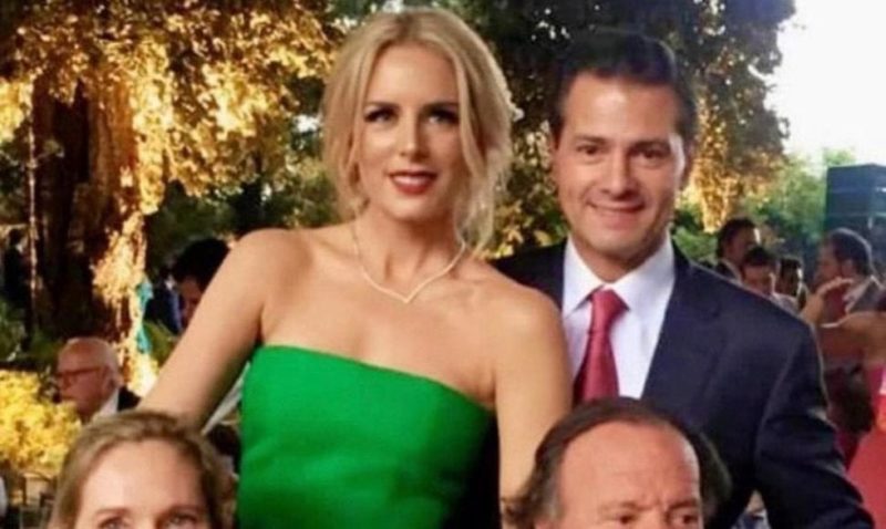 Tania Ruiz manda romántico mensaje a Enrique Peña Nieto