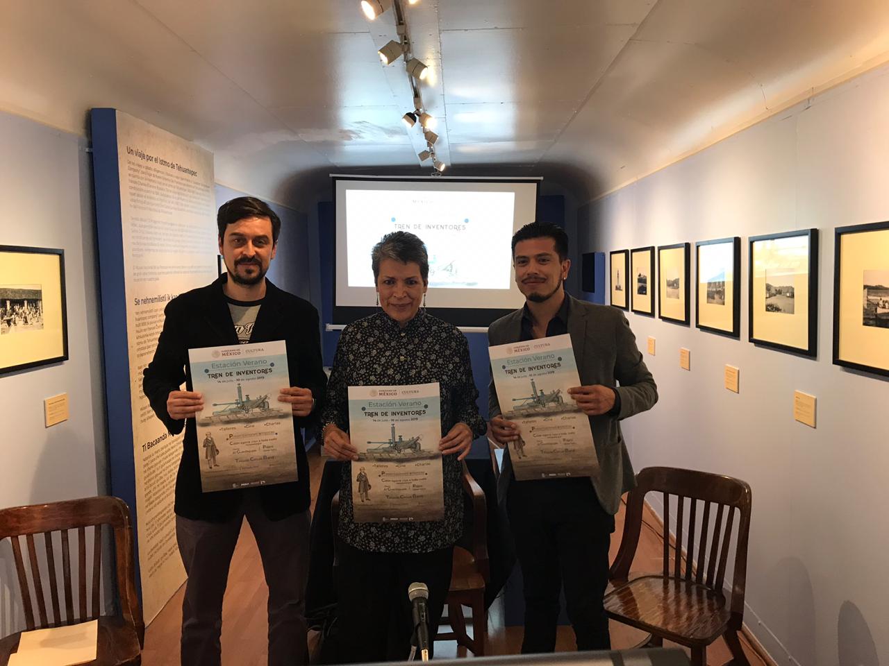 Estación Verano. Tren de inventores ofrece variada oferta cultural en Puebla y otras entidades