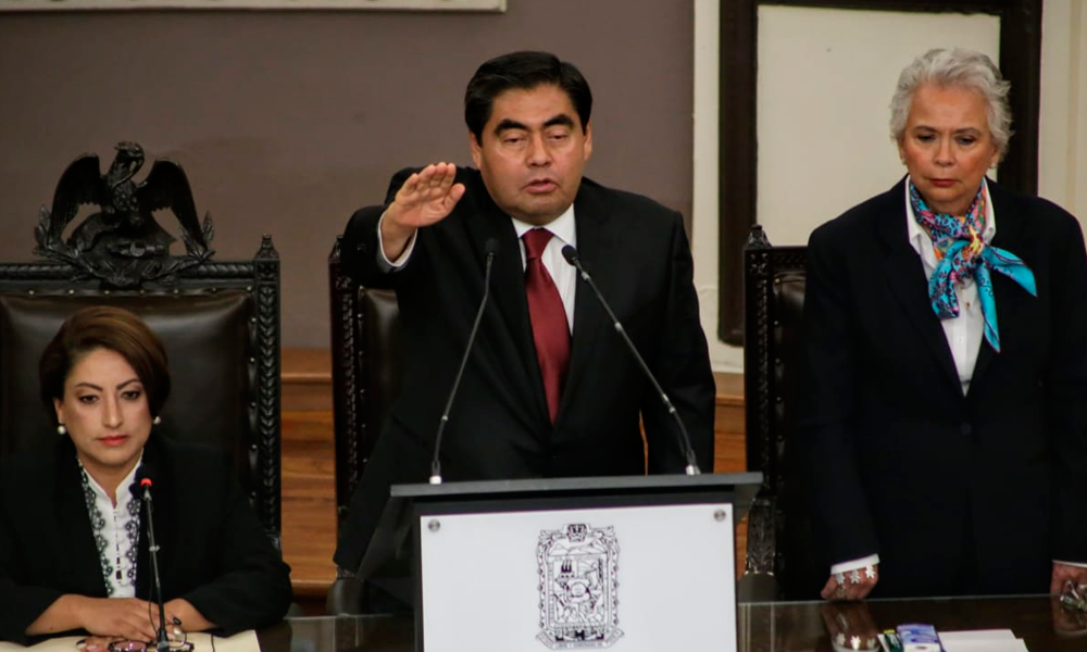 Asume Barbosa como Gobernador de Puebla