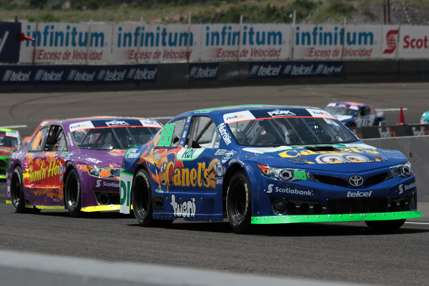 En Nascar Querétaro Pilotos Canel´s suman puntos para sus respectivos campeonatos al quedar en cuarto