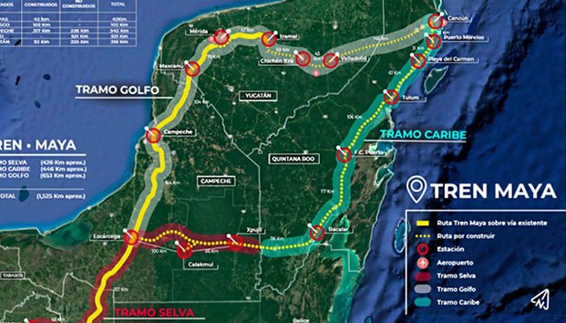 No se han presentado amparos por Tren Maya: AMLO