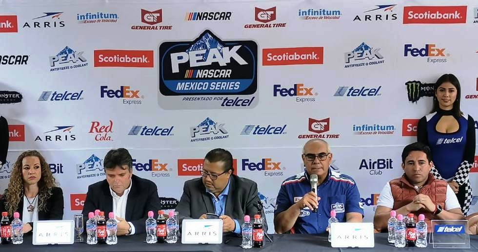 Se presentó la Nascar Peak en Guadalajara