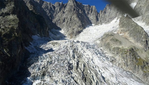 Glaciar del norte de Italia amenaza con derretirse