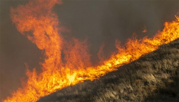 Nuevo incendio en Los Ángeles; alerta por fuertes vientos