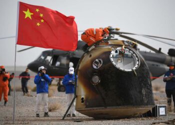 China continúa en la carrera espacial: enviará su próxima tripulación en junio