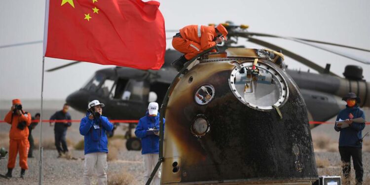China continúa en la carrera espacial: enviará su próxima tripulación en junio