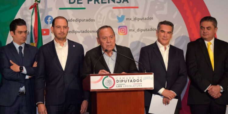 Va por México y MC presentarán moción suspensiva para frenar reforma minera