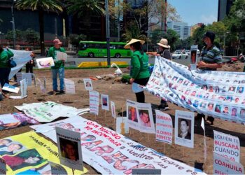 Activistas piden dedicar la glorieta de la Palma a los desaparecidos