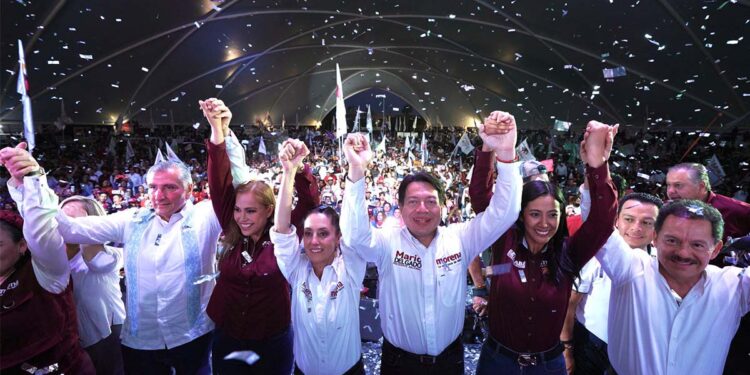 Morena aventaja en 4 de 6 estados con ayuda de la oposición