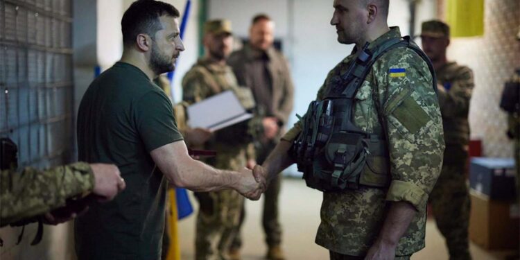 Ucrania confirma la presencia de soldados extranjeros de hasta 55 países en las filas de su ejército