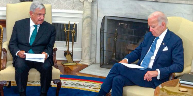AMLO y Biden se reúnen en la Casa Blanca