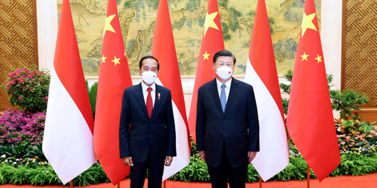 El presidente de Indonesia, país clave en la nueva configuración de los BRICS, es recibido en China