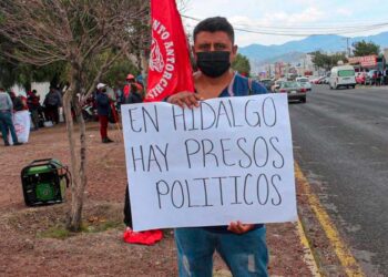 Demandan en Hidalgo libertad para Domingo Ortega