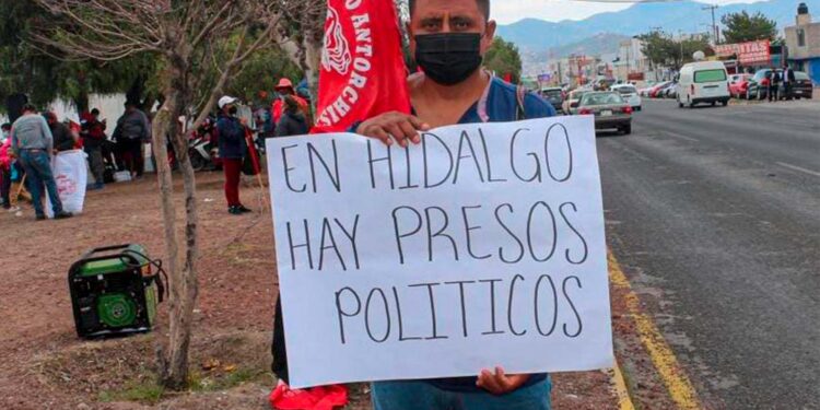 Demandan en Hidalgo libertad para Domingo Ortega