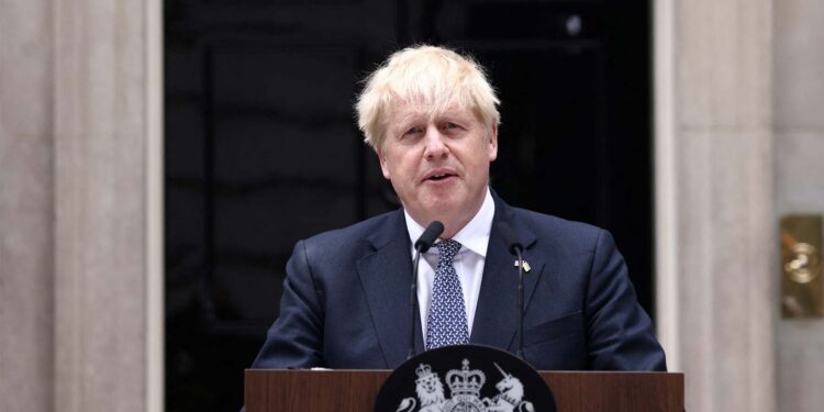 Boris Johnson anuncia su dimisión