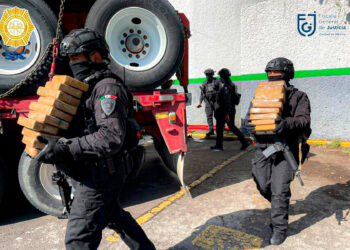 Decomisan en la CDMX 1.6 toneladas de cocaína proveniente de Colombia