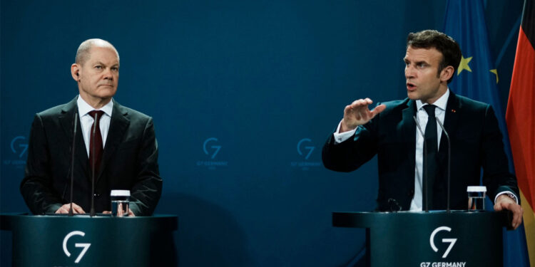 Macron y Scholz atraviesan una grave crisis de aprobación de su gestión