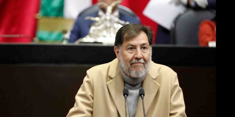 PT destapa a Noroña como su candidato para la Presidencia en 2024