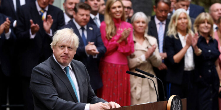 “Esto es todo, amigos”, dice Johnson al despedirse del poder en el Reino Unido