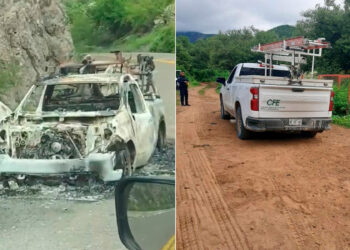 Sujetos armados asesinan a dos empleados de la CFE en Sonora