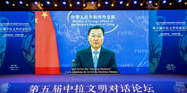 EE.UU. trata de restablecer la Doctrina Monroe provocando a China con Taiwán: Viceministro