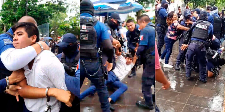 ¡Ah caray! Gobierno de Coatepec encarcela comerciantes por exigir condiciones para trabajar