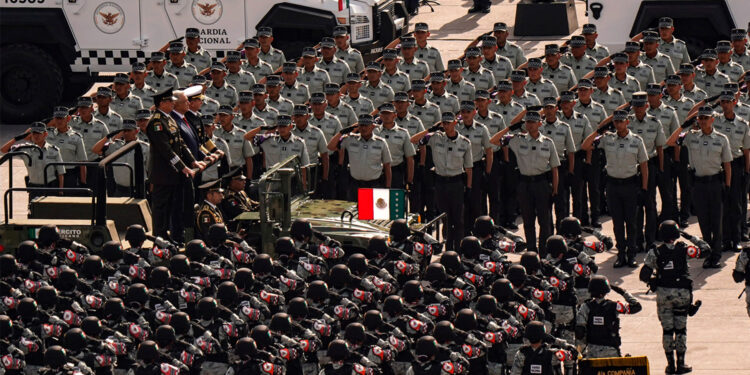 Guardia Nacional, principal protagonista en celebración de la Independencia de México