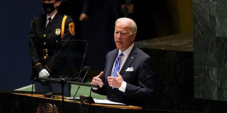 EE.UU. no busca una “Guerra Fría” con China, dice Biden ante la ONU