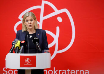 Primera ministra de Suecia anuncia su dimisión tras derrota electoral