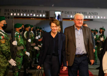 Presidente Federal de Alemania llega a México para visita oficial