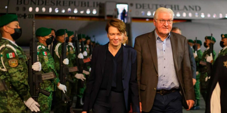 Presidente Federal de Alemania llega a México para visita oficial