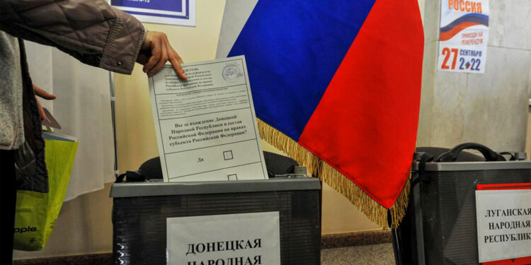 Reino Unido prevé que Putin anuncie el viernes la anexión de los territorios del este de Ucrania