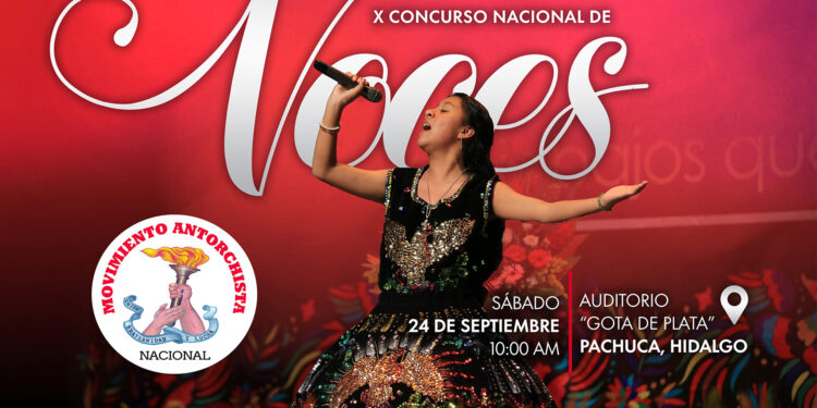 Realizará Antorcha el X Concurso Nacional de Voces