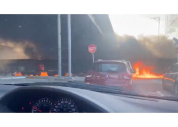 Tren embiste pipa de Pemex en Aguascalientes: explosión deja a 80 familias sin hogar