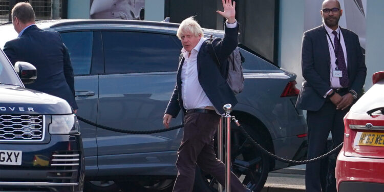 Boris Johnson descarta postularse como candidato para suceder a Liz Truss