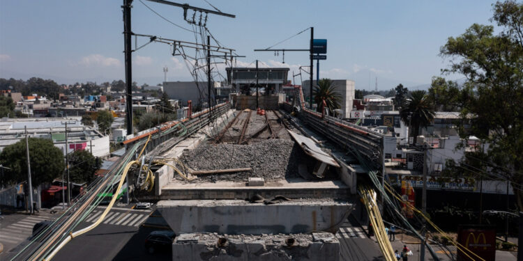 Vinculan a proceso a dos exfuncionarios por colapso en L12 del Metro