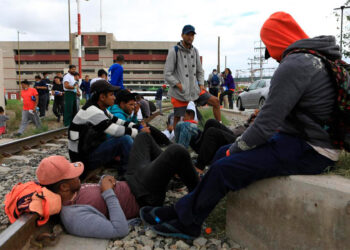 Venezolanos a la deriva en México a una semana de la “amenaza” de EE.UU.