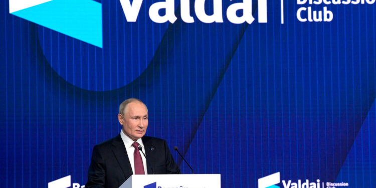 “El dominio total de Occidente está llegando a su fin”: Putin