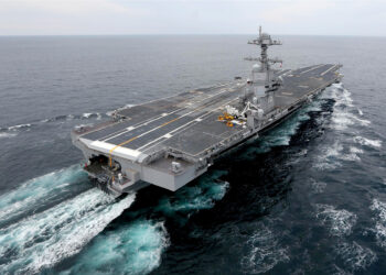 El portaaviones Gerald R. Ford de EE.UU. parte hacia el Atlántico para ejercicios militares de la OTAN