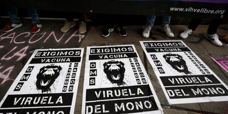 En México hay 2,654 casos de viruela del mono; 186 se sumaron en la última semana