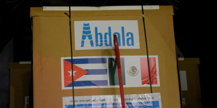 Llega a México el primer cargamento de la vacuna cubana contra Covid-19